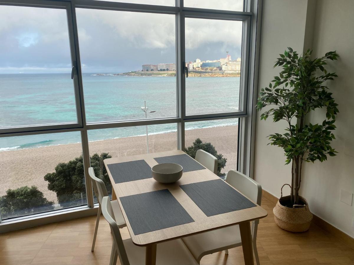 Apartamento Acogedor Con Vistas Al Mar. A Coruña Exteriör bild