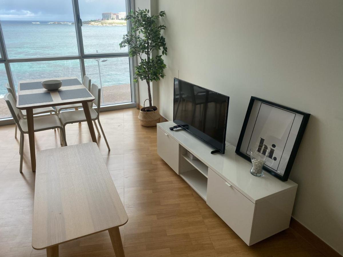 Apartamento Acogedor Con Vistas Al Mar. A Coruña Exteriör bild